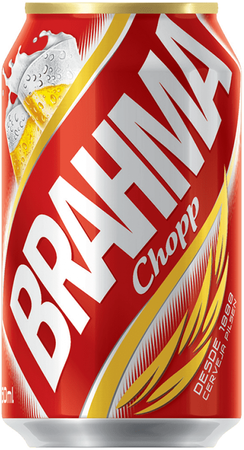 Brahma Chopp Beer Can PNG Image