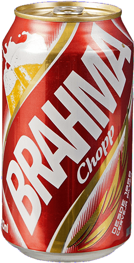 Brahma Chopp Beer Can PNG Image