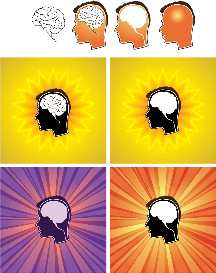 Brain Evolution Concept Art PNG Image