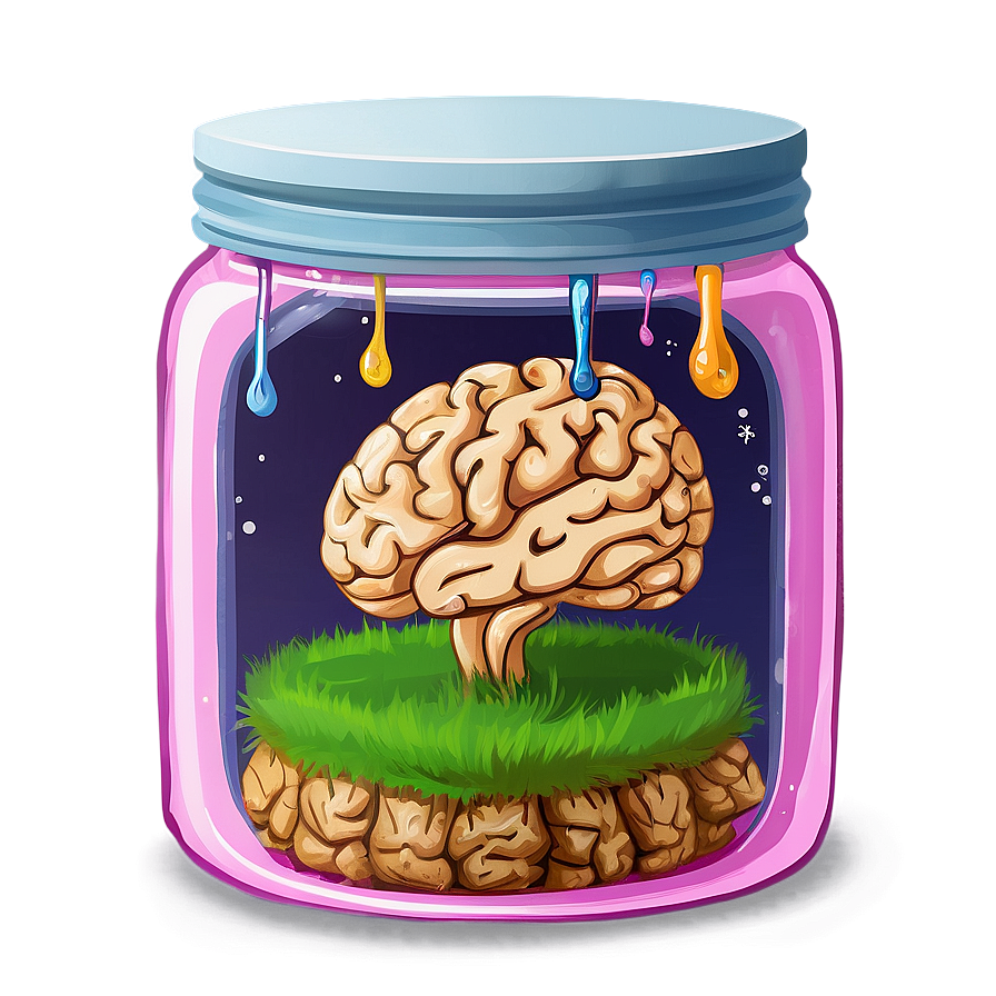 Brain In Jar Png Jge60 PNG Image