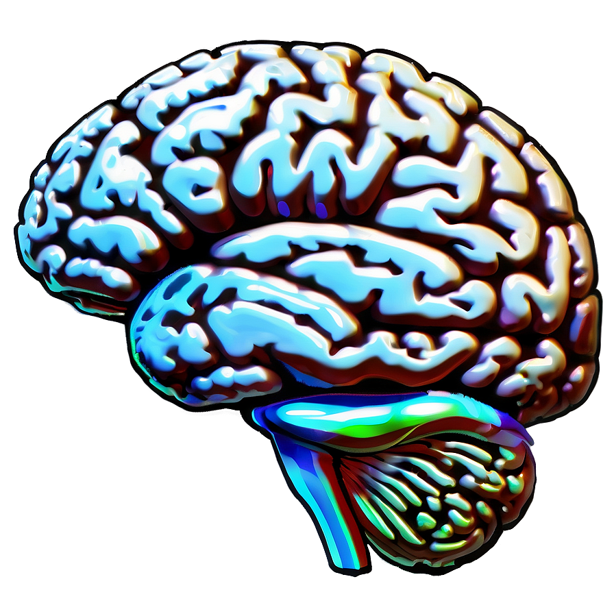 Brain Outline B PNG Image