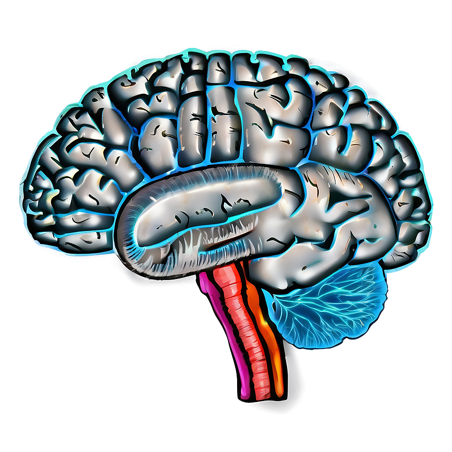 Brain Structure Outline Png 99 PNG Image