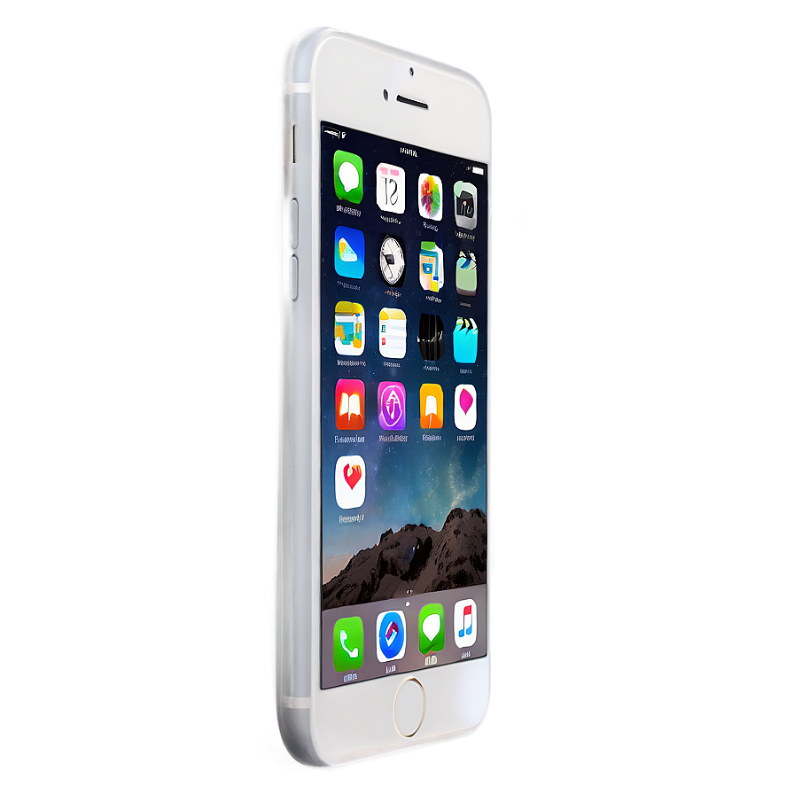 Brand New White Iphone Png 06242024 PNG Image