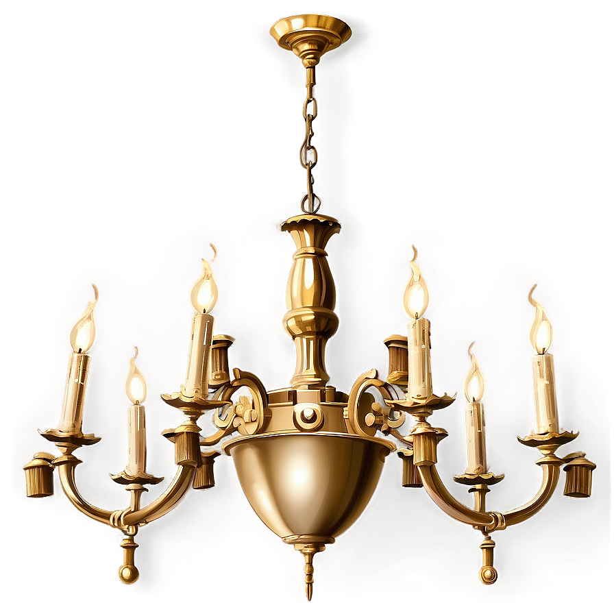 Brass Chandelier Png Bdd34 PNG Image