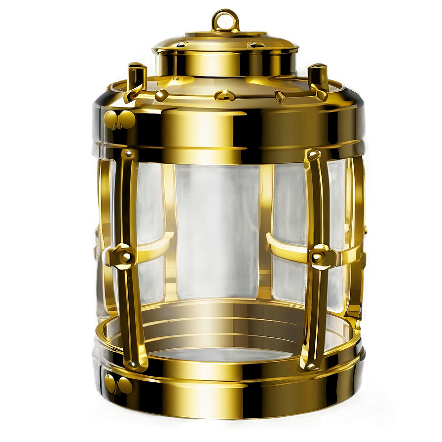 Brass Lantern Png 6 PNG Image