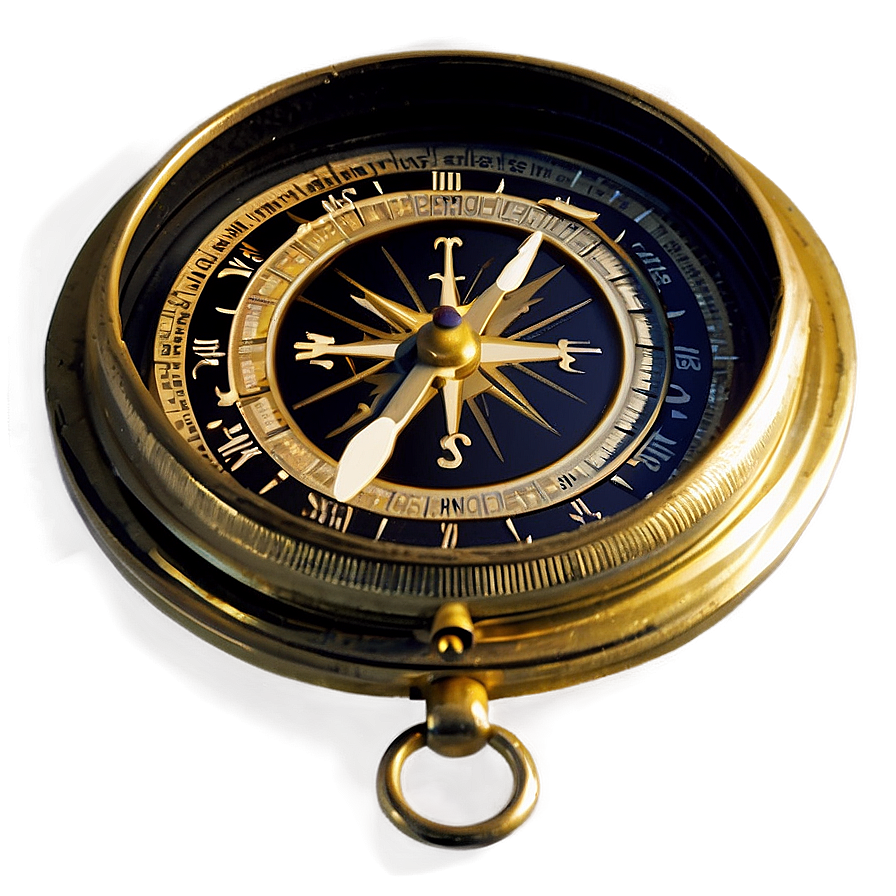 Brass Marine Compass Png 79 PNG Image