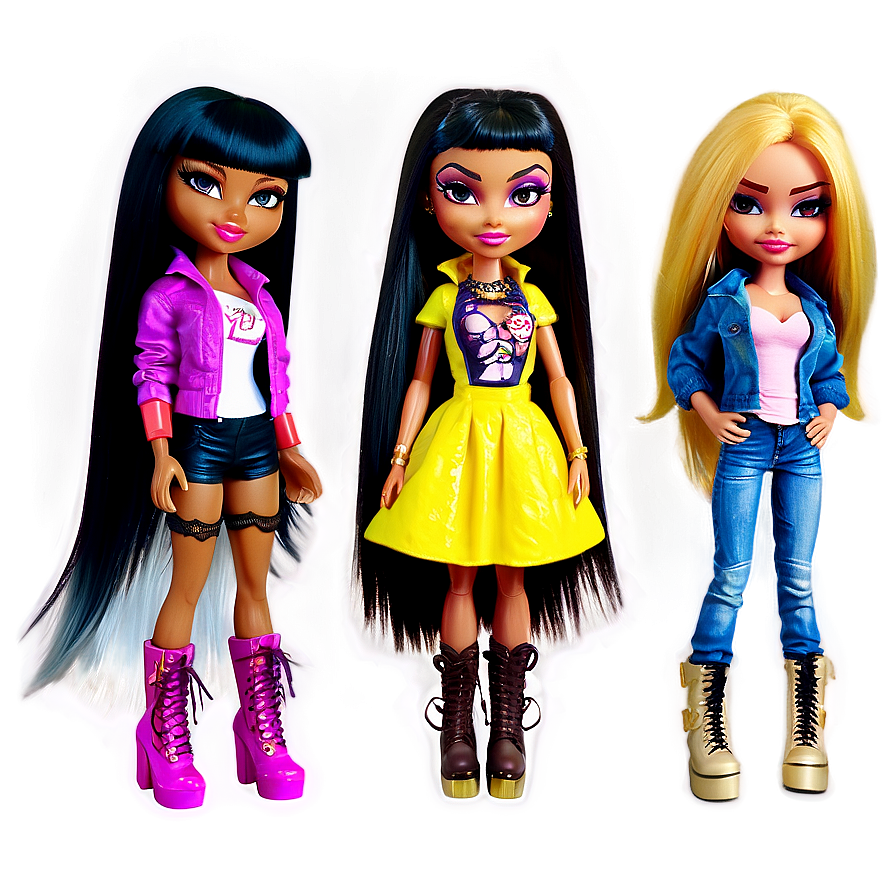 Bratz Cartoon Style Png Liy44 PNG Image