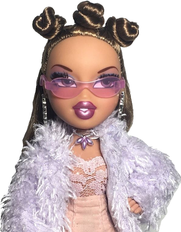 Bratz Doll Stylish Outfit PNG Image