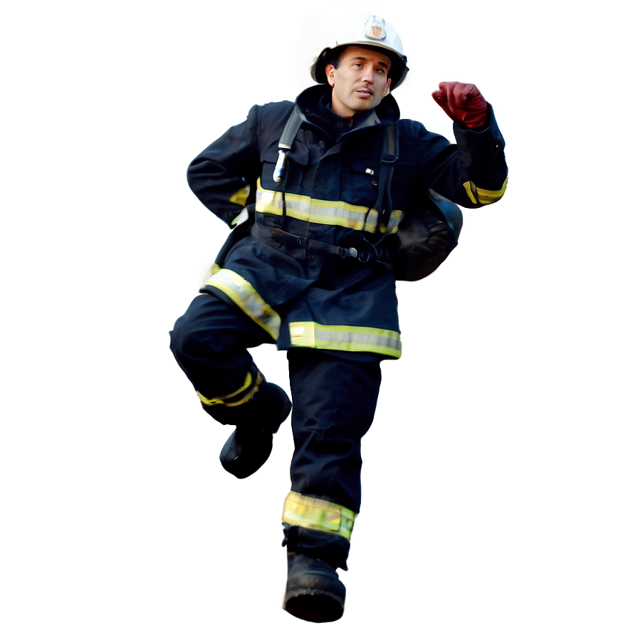 Brave Fireman Png Edn95 PNG Image