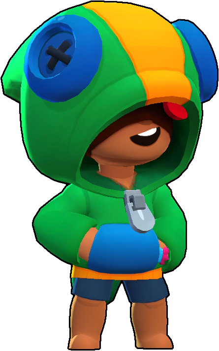 Brawl Stars Leon Character Render PNG Image