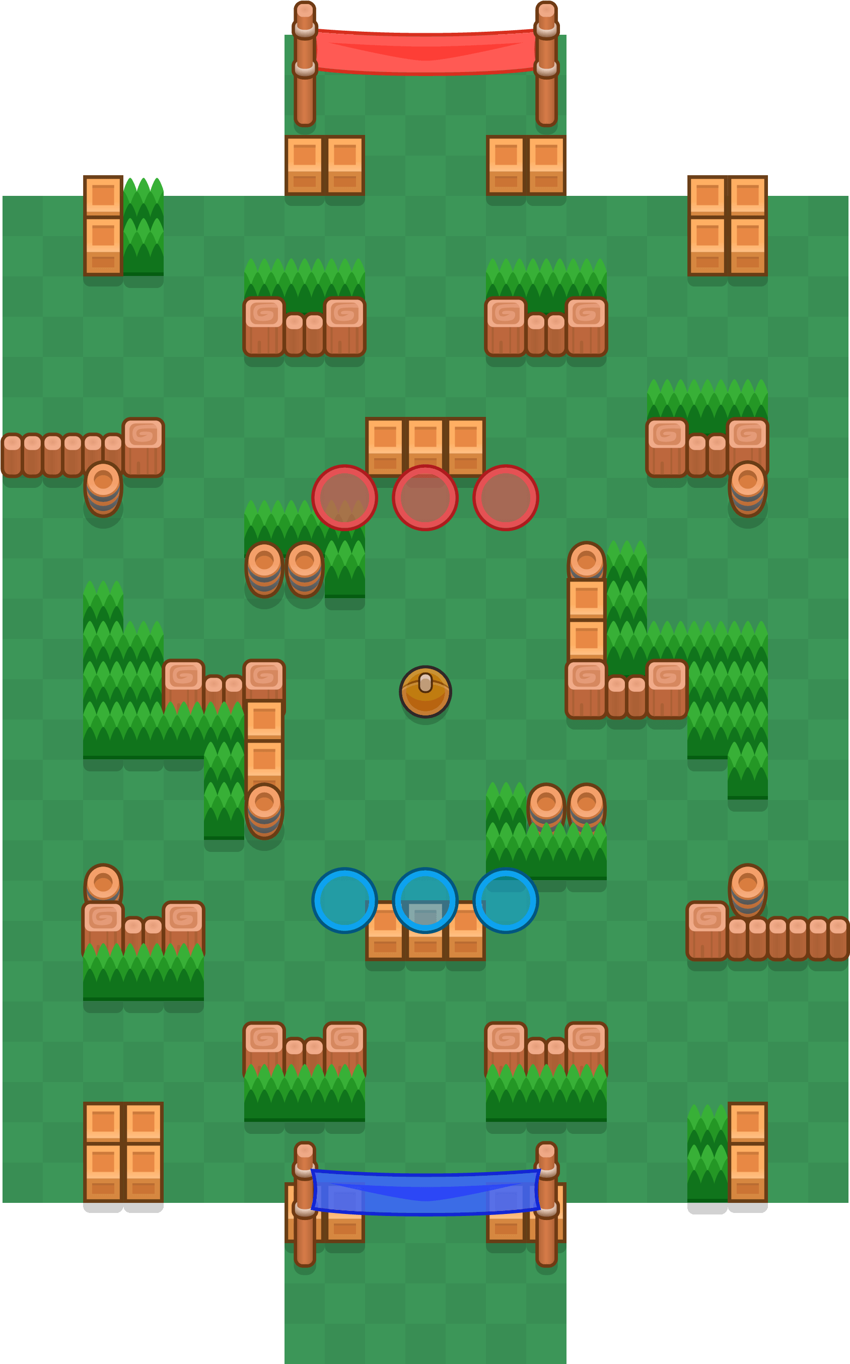 Brawl Stars Map Layout PNG Image