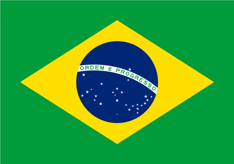 Brazilian National Flag PNG Image