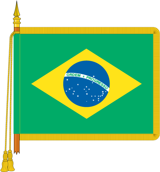 Brazilian National Flag Illustration PNG Image