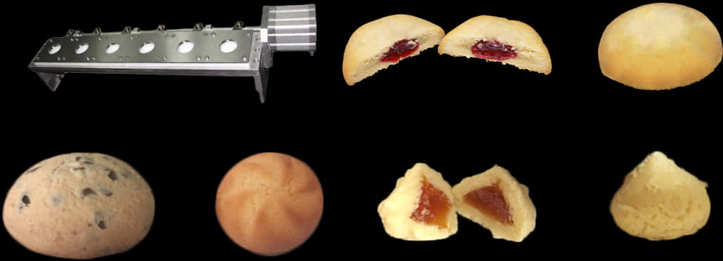 Bread Productionand Varieties PNG Image