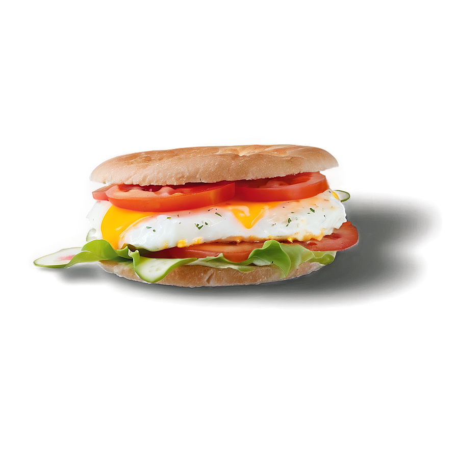 Breakfast Sandwich Delight Png Mds24 PNG Image