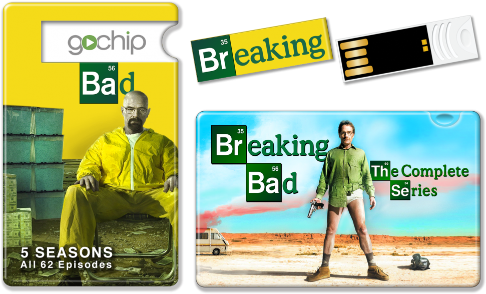 Breaking Bad Complete Series Memory Devices PNG Image