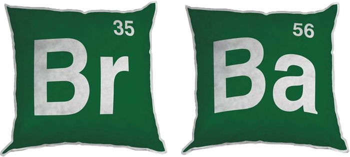 Breaking Bad Element Pillows PNG Image