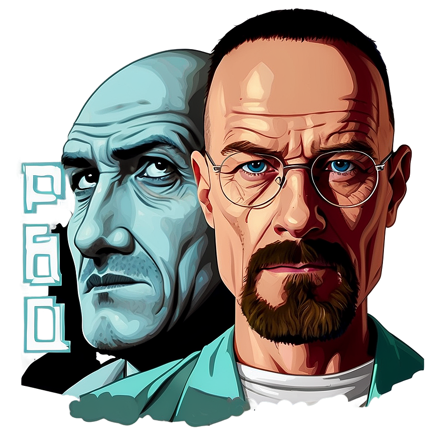 Breaking Bad Fan Art Png Qmo PNG Image