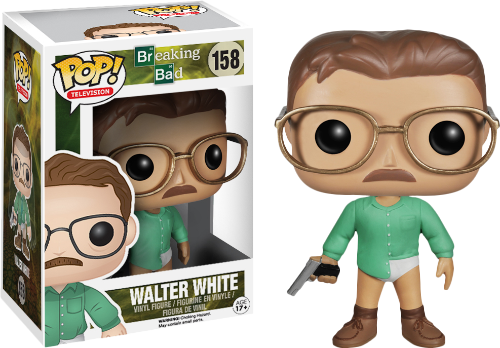 Breaking Bad Walter White Funko Pop PNG Image