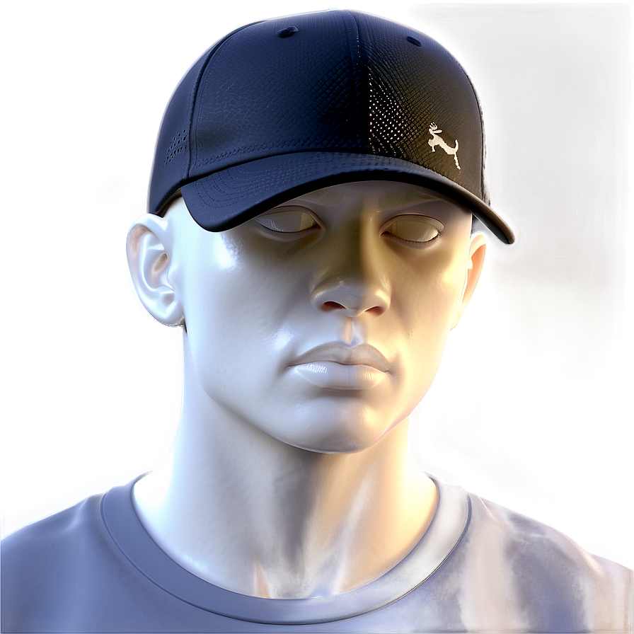 Breathable Black Cap Png Muv PNG Image