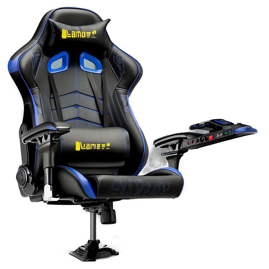 Breathable Gamer Chair Png Kbm PNG Image