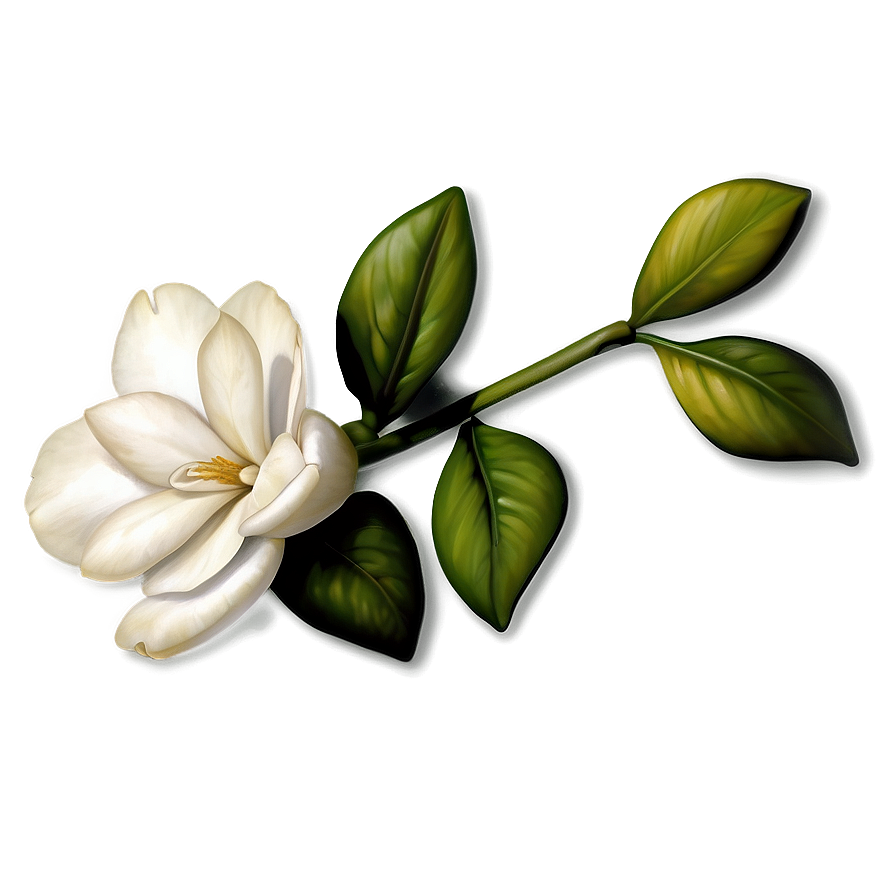 Breathtaking Gardenia Png Wuy PNG Image