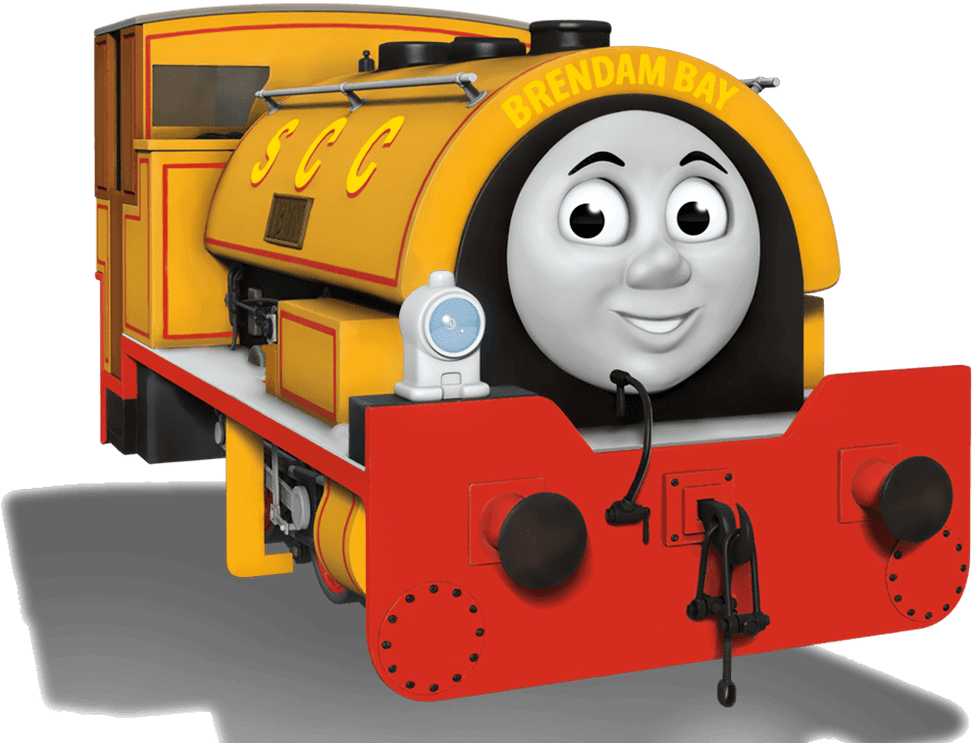 Brendam Bay Sodor Searchand Rescue Engine PNG Image