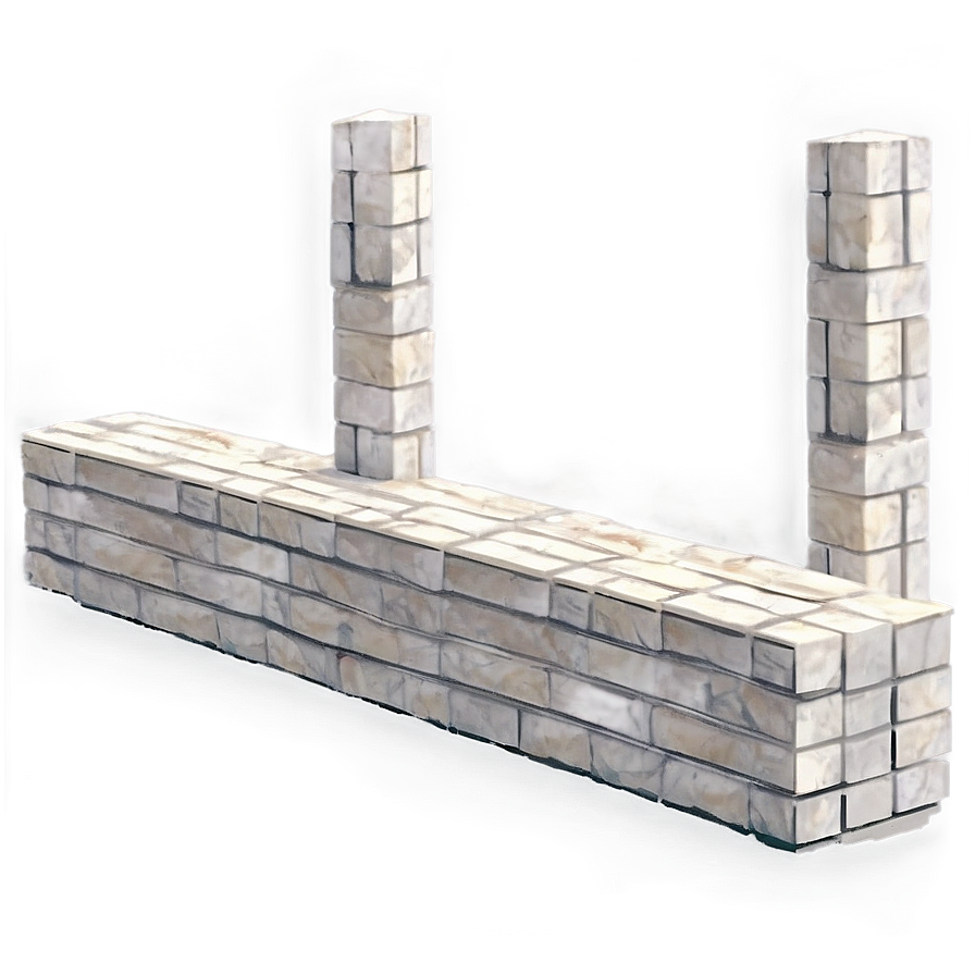 Brick Pillar Construction Png 30 PNG Image