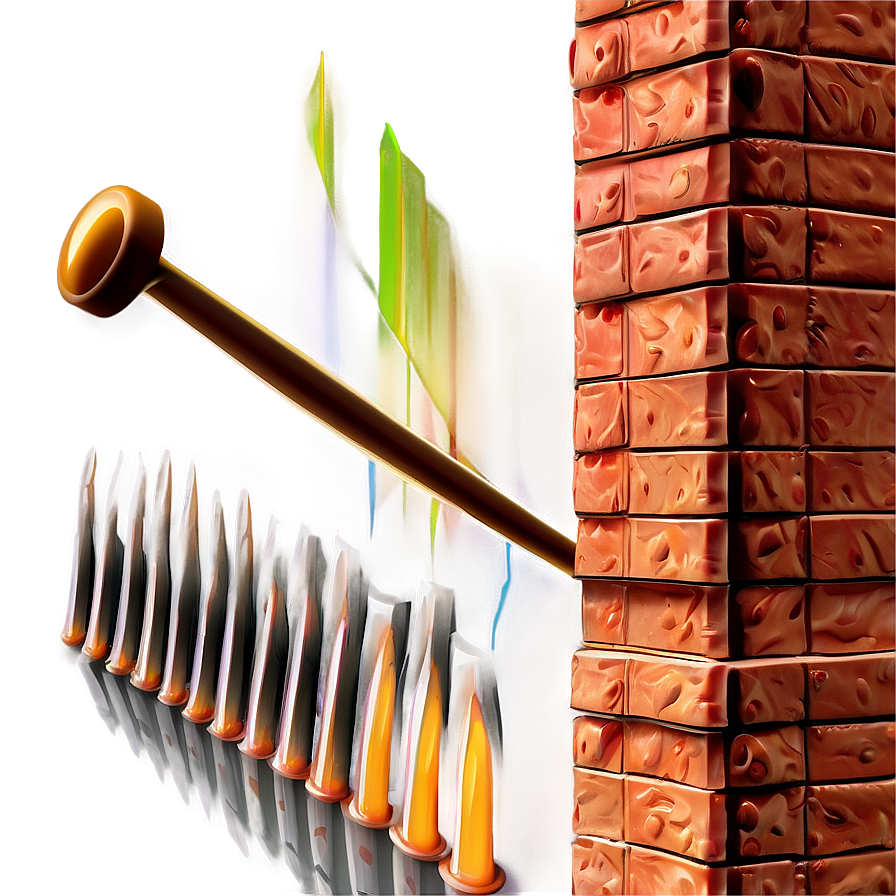 Brick Pillar Construction Png Hdb PNG Image