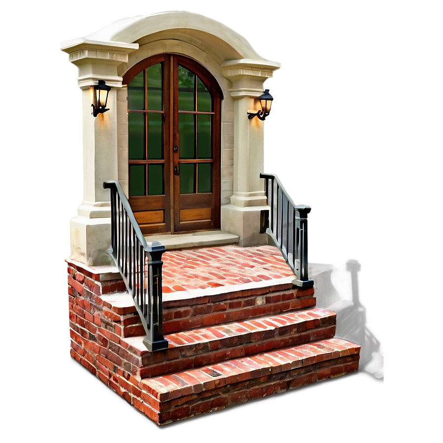 Brick Porch Steps Png 05062024 PNG Image