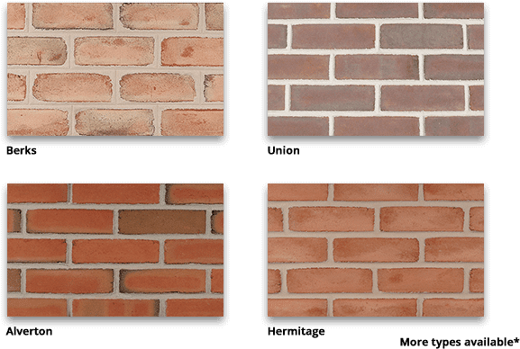 Brick Wall Samples Comparison PNG Image