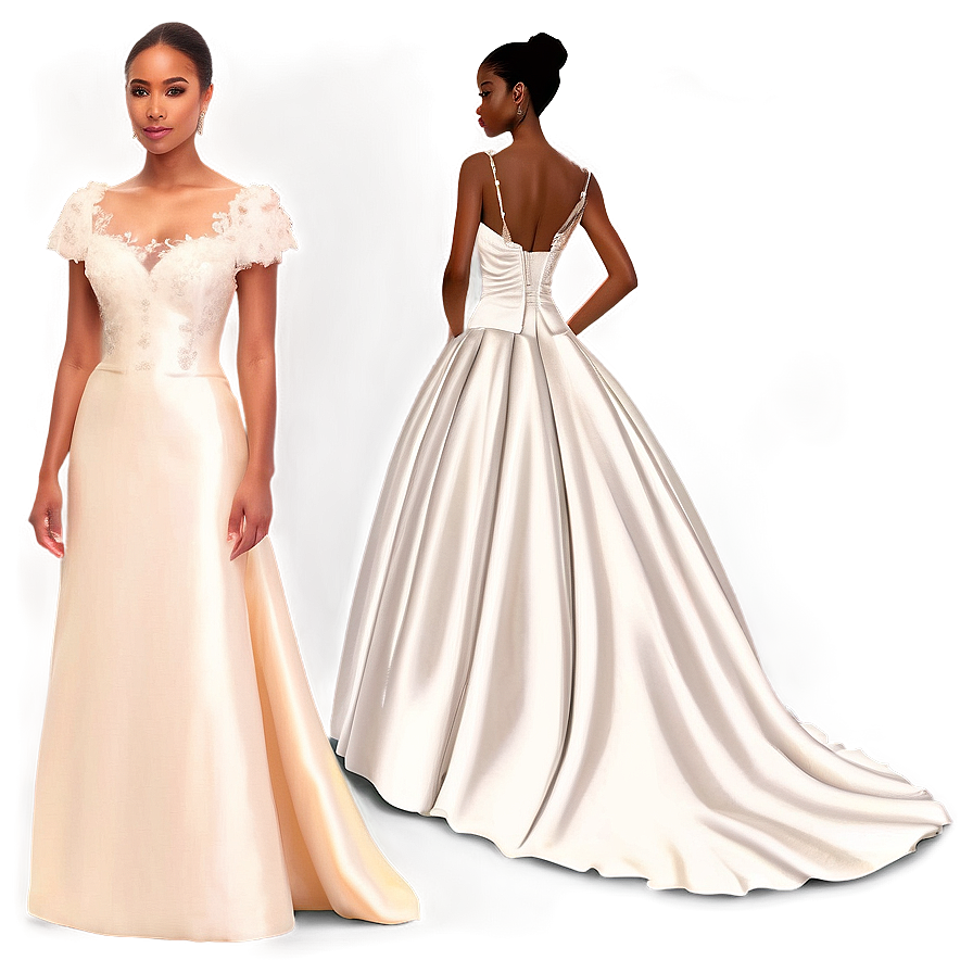 Bridal Gowns And Accessories Png Pfl72 PNG Image