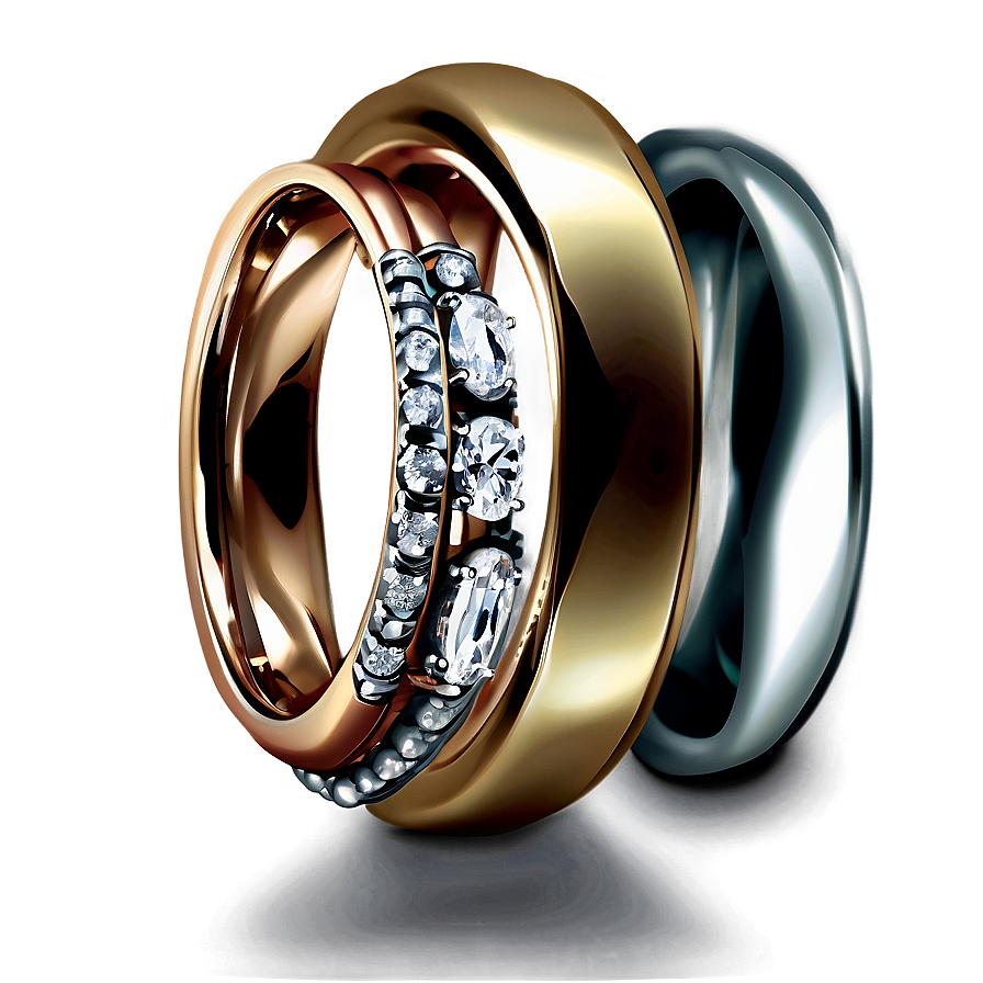 Bridal Set Rings Png Wpf PNG Image