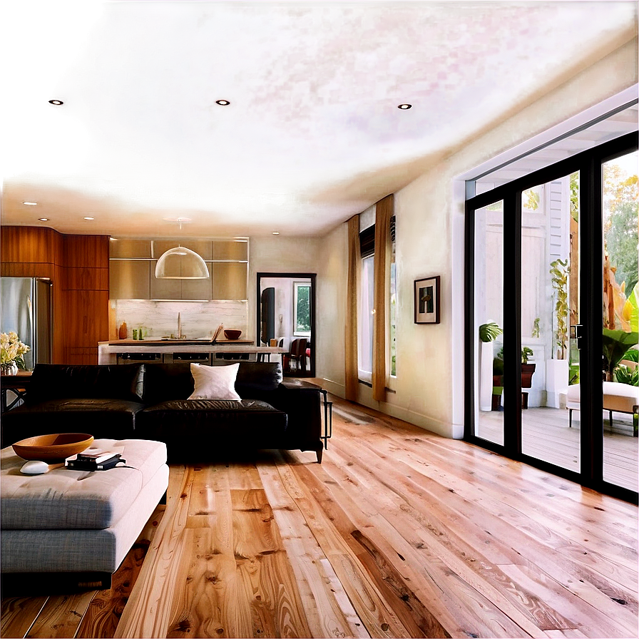 Bright And Airy Living Room Png Rye PNG Image