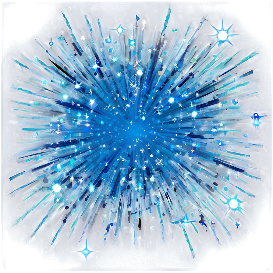 Bright Blue Sparkle Background Png Jvj PNG Image