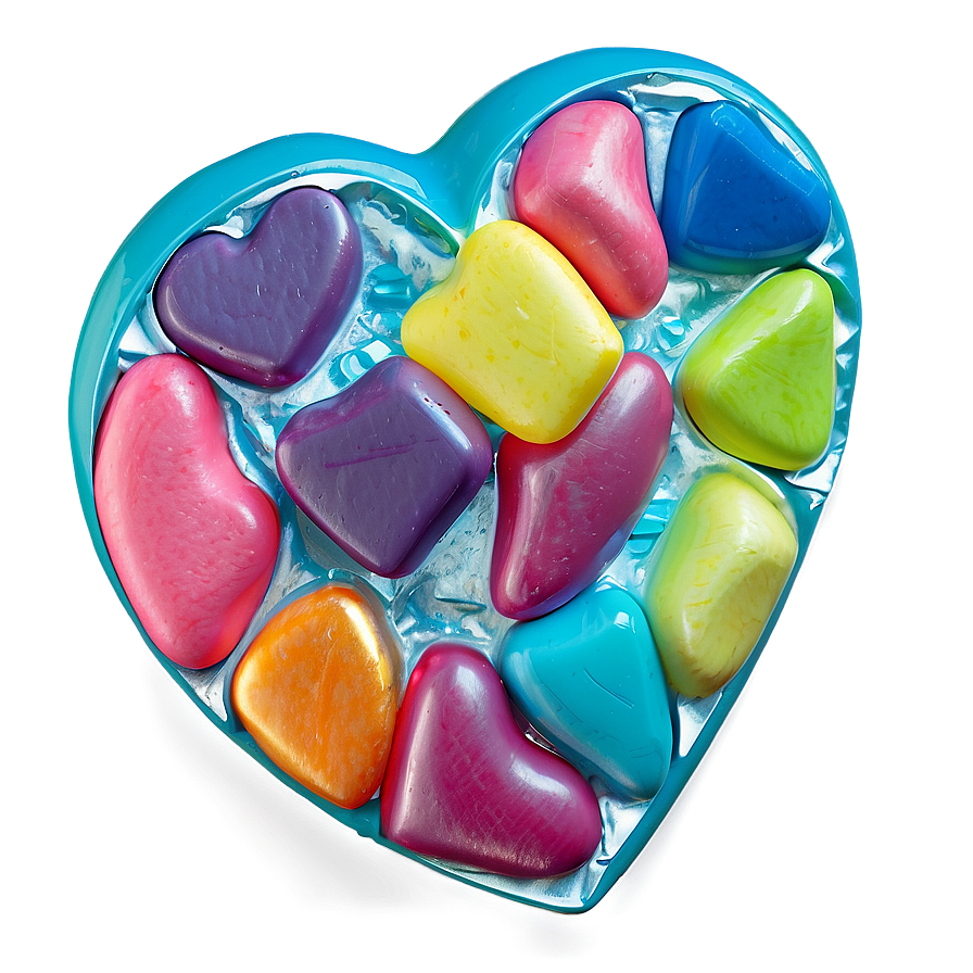 Bright Candy Heart Png 06122024 PNG Image