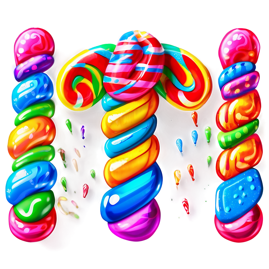 Bright Candyland Sunset Png Qod59 PNG Image