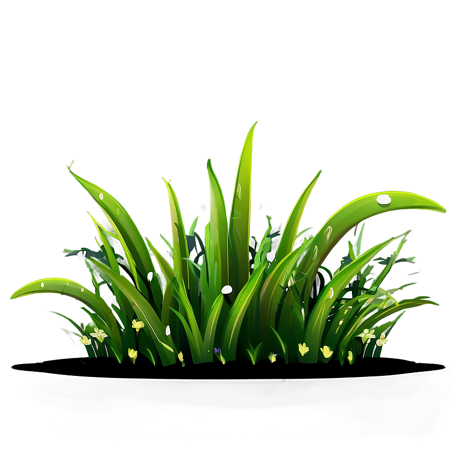 Bright Cartoon Grass Png Ukq67 PNG Image