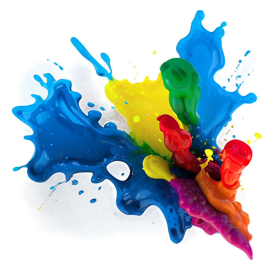 Bright Color Splash Png Lwj60 PNG Image