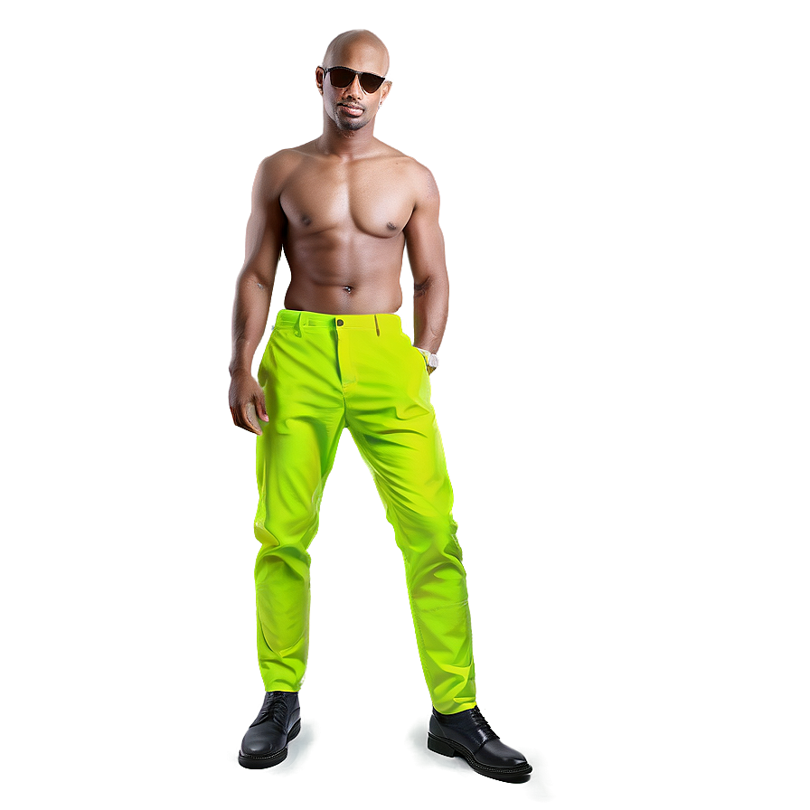 Bright Colored Neon Pants Png Yjg20 PNG Image