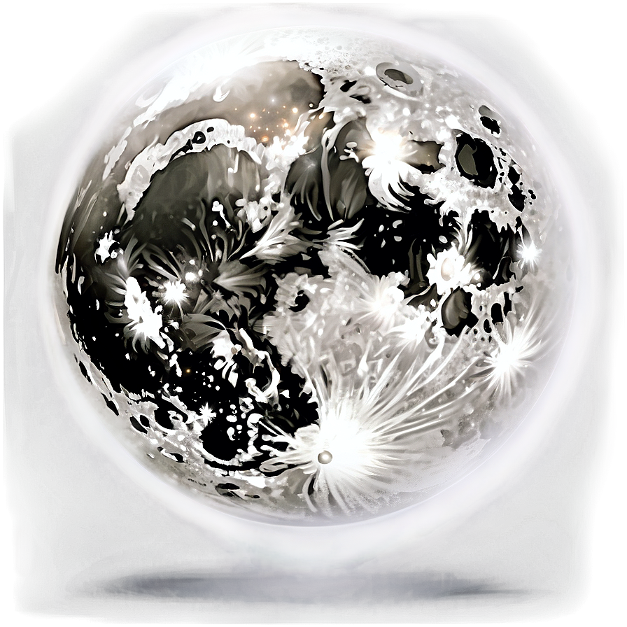 Bright Full Moon Night Png Oas66 PNG Image