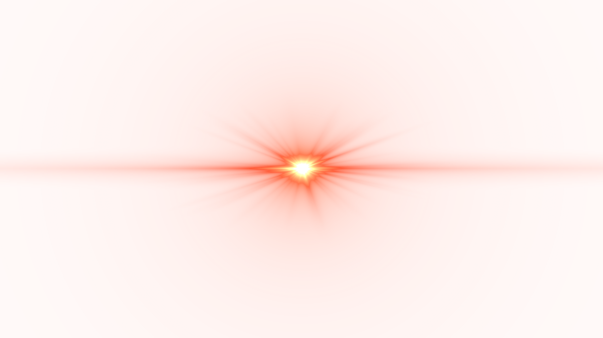 Bright Lens Flare Orange Background PNG Image