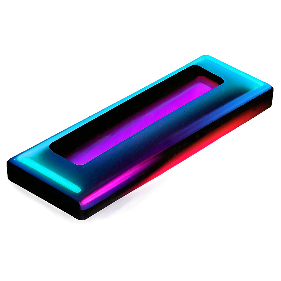 Bright Neon Rectangle Png Axv PNG Image