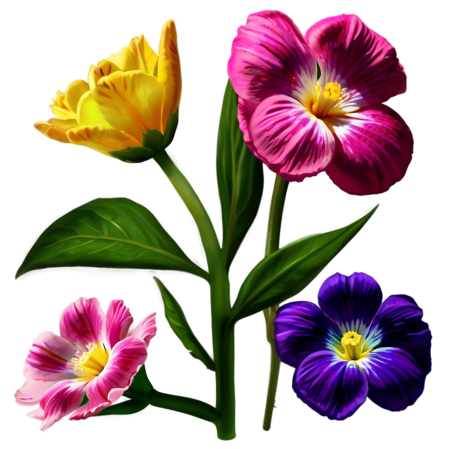 Bright Spring Flower Png Gbn93 PNG Image