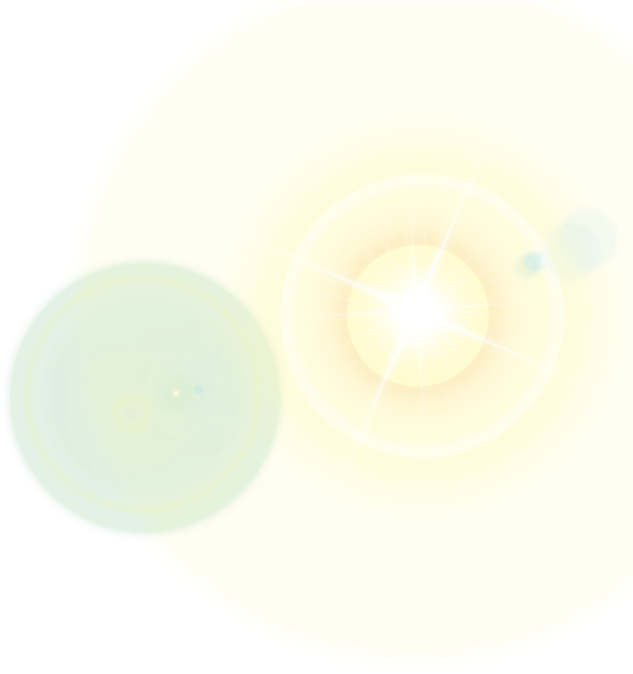 Bright Sunlight Graphic PNG Image