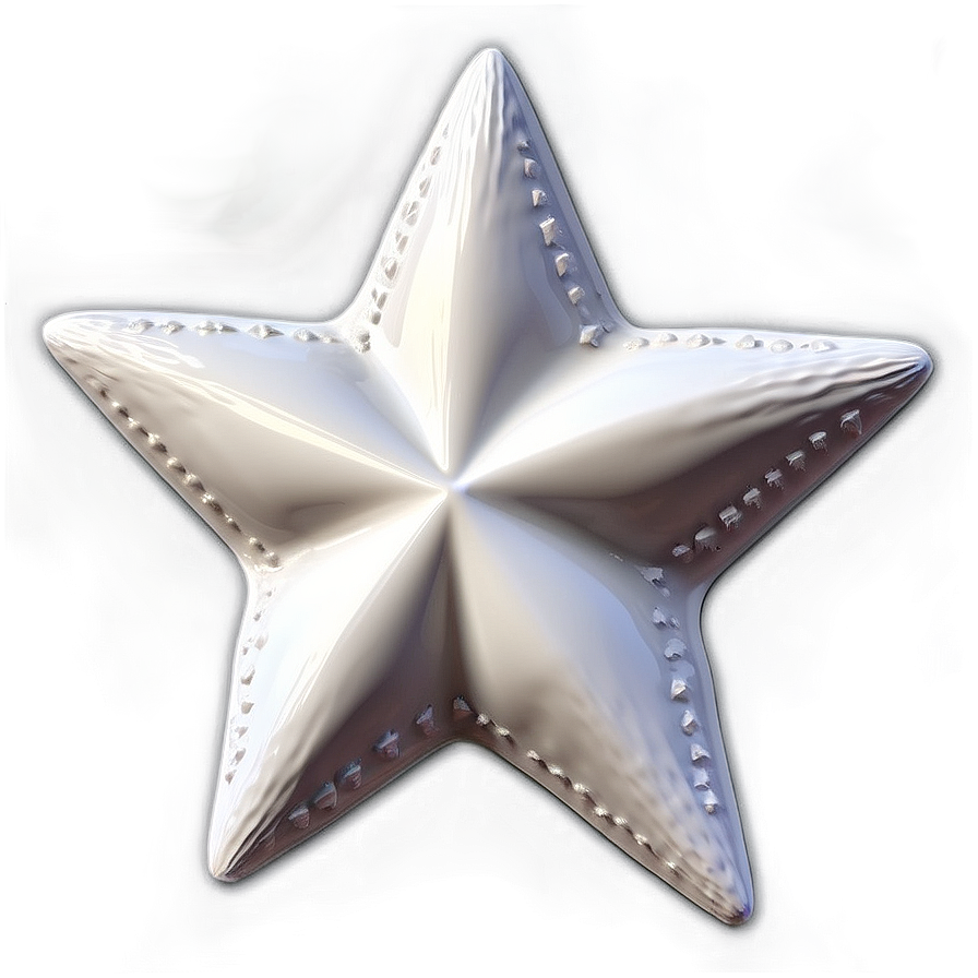 Bright White Star Design Png 11 PNG Image