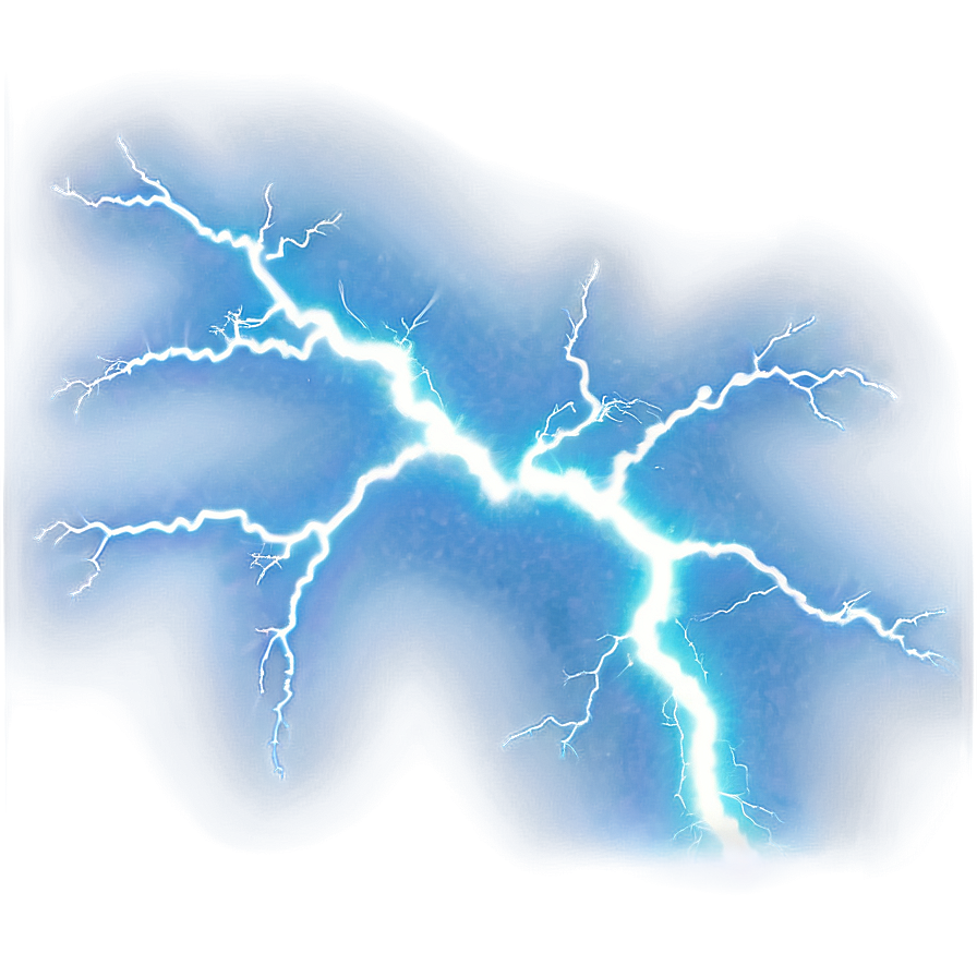 Bright Yellow Lightning Strike Png Psl53 PNG Image