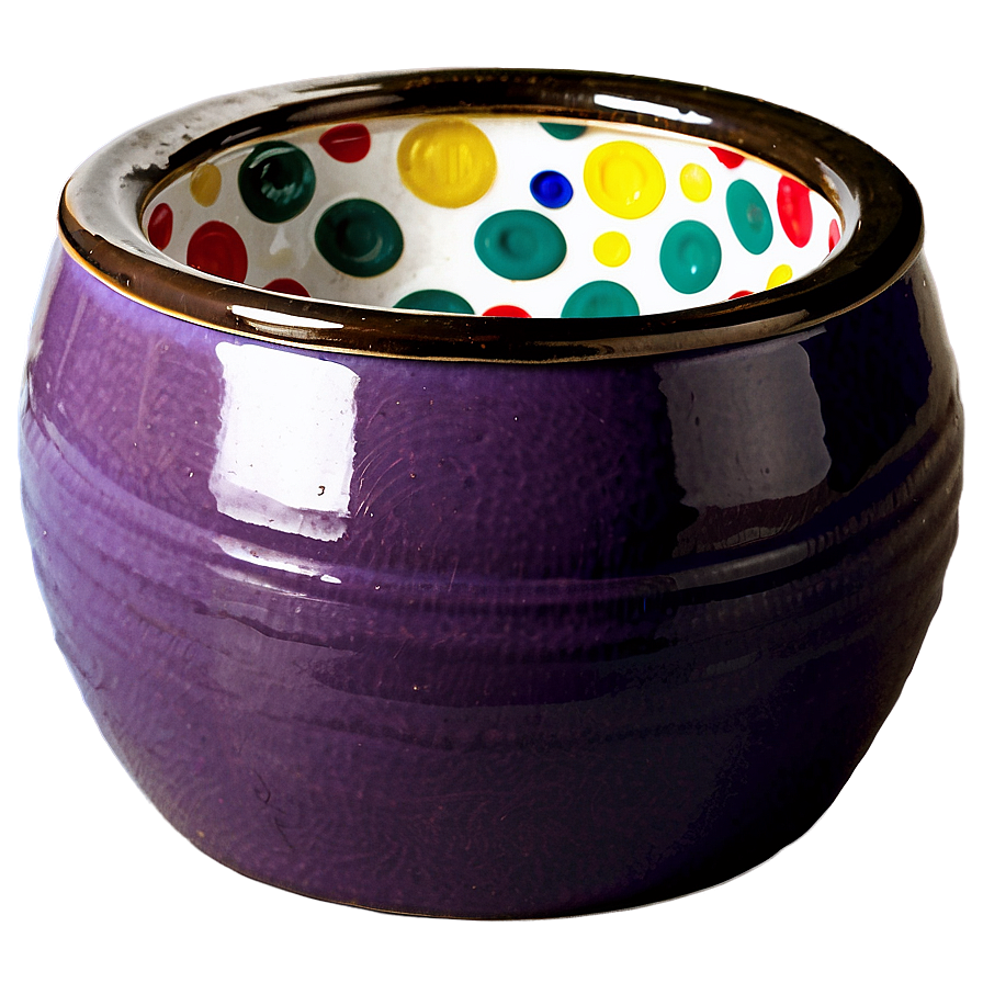 Brightly Colored Pot Png 05242024 PNG Image