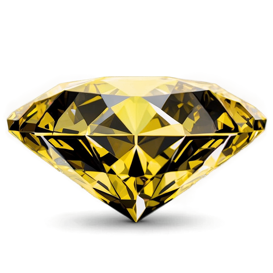 Brilliant Cut Yellow Diamond Icon Png 46 PNG Image