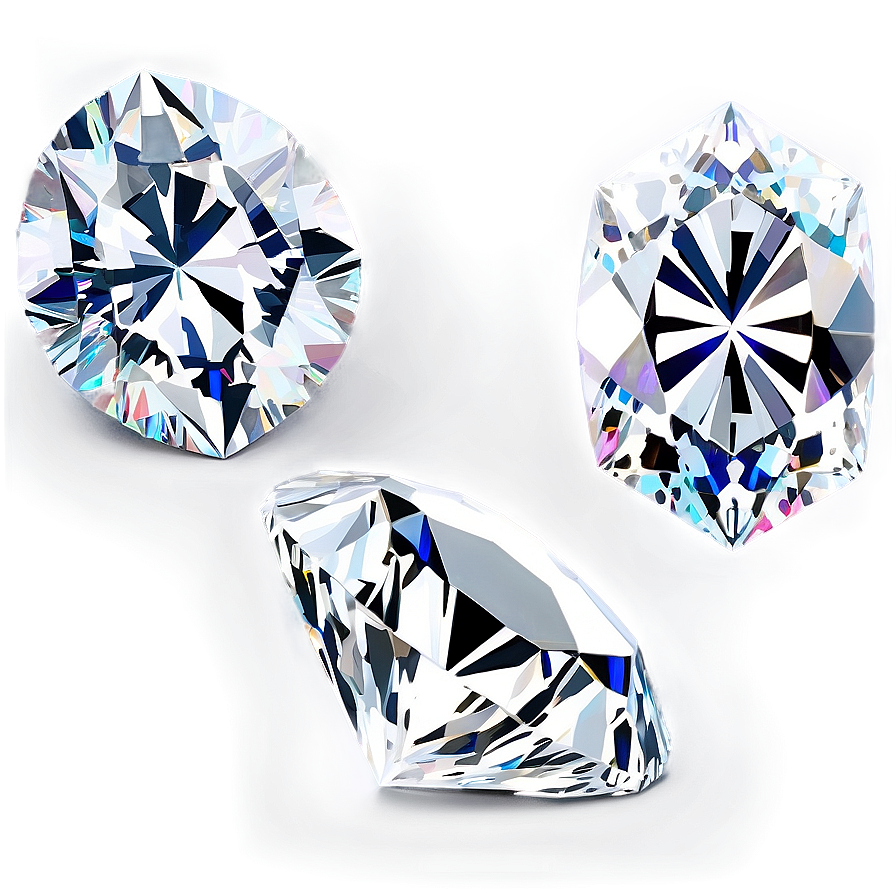 Brilliant Falling Diamonds Png Kwu98 PNG Image